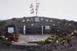 the Hammond Memorial na wyspie Alderney, Channel Islands, Anglia, Wyspy Normandzkie, Kanał La Manche, pomnik ku czci wymordowanych / także Polaków/ przez Hitlerowców w obozach pracy jenieckich z II wojny światowej