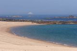 cieśnina The Swinge i wybrzeże Platte Saline wyspy Alderney, Channel Islands, Anglia, Wyspy Normandzkie, Kanał La Manche