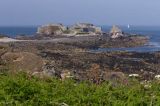 Fort Clonque, wyspa Alderney, Channel Islands, Anglia, Wyspy Normandzkie, Kanał La Manche