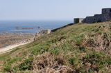 Fort Tourgis, wyspa Alderney, Channel Islands, Anglia, Wyspy Normandzkie, Kanał La Manche