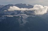panorama Alpy Francuskie, Rhone Alps, Górna Sabaudia, La Haute Savoie, Plateau des Saix