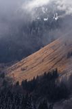 Alpy Francuskie, Rhone Alps, Górna Sabaudia, La Haute Savoie, widok z wioski Samoens