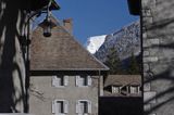 miasteczko Sixt Fer a Cheval, Alpy Francuskie, Rhone Alps, Górna Sabaudia, La Haute Savoie