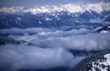 Alpy. Karyntia. Panorama z Kaiserburga 2055npm) Austria