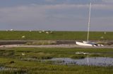 odpływ, Wyspa Ameland, Wyspy Fryzyjskie, Holandia, Waddensee, Morze Wattowe