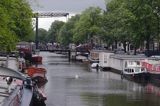 barki mieszkalne, Amsterdam, Holandia