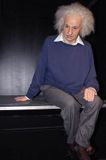 Albert Einstein w Muzeum Figur Woskowych - Madame Tussauds, Amsterdam, Holandia