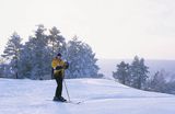 Bieszczady, Góry Słonne Arłamów narciarze