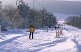 Bieszczady, Góry Słonne Arłamów narciarze