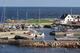 Port w Aarsdale na wyspie Bornholm, Dania