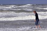 na plaży na wyspie Vlieland, Wyspy Fryzyjskie, Holandia, Waddensee, Morze Wattowe