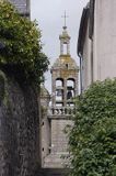 zabytkowy kościół w Audierne, Bretania, Francja,