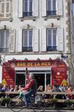 restauracja Bar de la Mer w Audierne, Bretania, Francja,