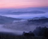 Beskid Niski Polany Surowiczne widok z Ruskiej Góry