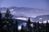 Beskid Sądecki zima