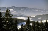 Beskid Sądecki zima