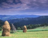 Beskid Sądecki, Na Obidzy, widok na Pasmo Jaworzyny