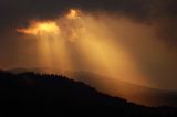 O zachodzie słońca, Bieszczady