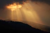 O zachodzie słońca, Bieszczady