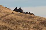 Bieszczady, na Połoninie Wetlińskiej, schronisko Chatka Puchatka