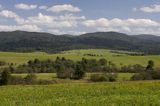 panorama, okolice Nowego Łupkowa, Bieszczady