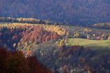 jesień na Ostrem, Bieszczady