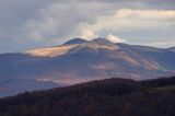 panorama z Jasła, Bieszczady