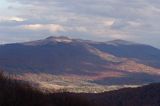 panorama z Jasła, Bieszczady