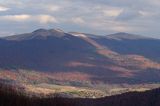 panorama z Jasła, Bieszczady