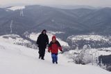 na szlaku na Tarnicę z Wołosatego, Bieszczady