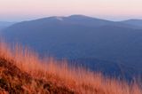 na Połoninie Wetlińskiej, Rawki w tle, Bieszczady