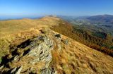 Połonina Wetlińska z Hnatowego Berda, Bieszczady, Polska