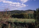 Widok z Suliły koło Turzańska, Bieszczady