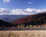 Widok z Ostrego, Bieszczady