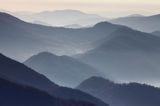 o świcie na Rozsypańcu, Bieszczady, Bieszczadzki Park Narodowy