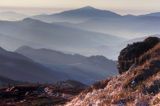 o świcie na Rozsypańcu, Bieszczady, Bieszczadzki Park Narodowy