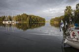 Naturalny porcik w Bockhamn, Zatoka Fińska, Finlandia