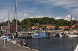 port w Aarsdale, Bornholm, Dania