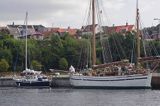 port w Hasle na wyspie Bornholm, Dania