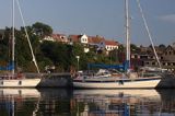 port w Hasle na wyspie Bornholm, Dania