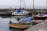 port w Helligpeder na wyspie Bornholm, Dania