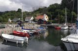 port w Helligpeder na wyspie Bornholm, Dania