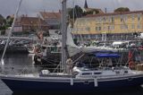 port w Svaneke na wyspie Bornholm, Dania