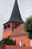 kościół w Svaneke na wyspie Bornholm, Dania