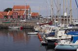 port w Svaneke na wyspie Bornholm, Dania
