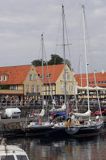 port w Svaneke na wyspie Bornholm, Dania