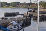 port w Svaneke na wyspie Bornholm, Dania