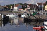 port w Svaneke na wyspie Bornholm, Dania