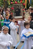 procesja w Boże Ciało, kościół parafialny Najświętszego Imienia Maryi, Gdańsk, dzielnica Krakowiec Górki Zachodnie