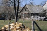 Wieś Brzostowo nad Biebrzą, Podlasie. Polska